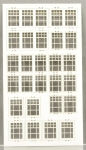 Die Modellbahnwerkstatt 6422 - TT - Fenstersatz, weiß - Set 2